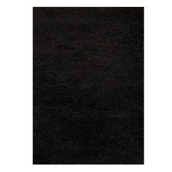 Couverture de reliure Fellowes Delta grain cuir 250 g A4 noir - Boîte de 25