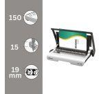 Inbindmachine Fellowes Star+ 21-gaats