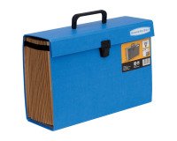 Maletín Clasificador Acordeón A4 Fellowes Bankers Box® azul