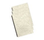Couverture de reliure Fellowes Delta grain cuir 250 g A4 - Boîte de 100