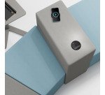 Cargador de inducción inalámbrico encastrable al escritorio - tecnología QI