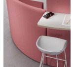 Caricatore a induzione tecnologia QI ad incasso 80 mm senza fili