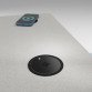 Chargeur induction technologie QI encastrable Ø 80 mm sans fil 10W