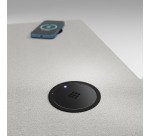Cargador de inducción inalámbrico encastrable al escritorio - tecnología QI