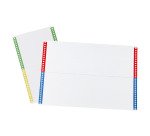 Etichetta/Indice in Cartoncino con Bordi Colorati per Cartelle Sospese da Cassetto, Pacco da 270 etichette, Colori Assortiti