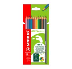 Colored pencil Stabilo GreenColors - Pack of 12