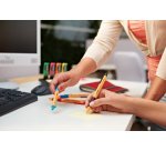 Stylo bille Stabilo Pointball rétractable pointe 2.5 mm - écriture large