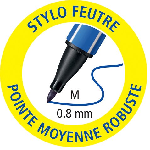 Bolígrafo rotulador Stabilo PointMax Arty - Paquete de 24