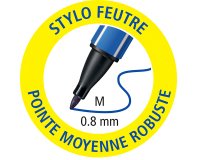 Stylo feutre Stabilo PointMax Arty - Pochette de 24