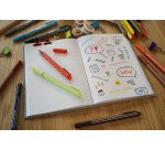 Stylo feutre Stabilo PointMax à capuchon pointe 1 mm - écriture moyenne - Pochette de 18