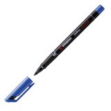 Marqueur permanent Stabilo OHPen pointe 1 mm bleu
