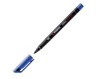 Marqueur permanent Stabilo OHPen pointe 1 mm bleu