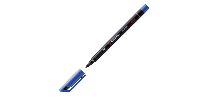 Marqueur permanent Stabilo OHPen pointe 1 mm