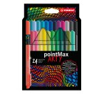 Stylo feutre Stabilo PointMax Arty - Pochette de 24