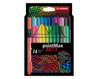 Stylo feutre Stabilo PointMax Arty - Pochette de 24