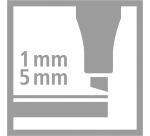 Feutre Stabilo Pen 68 Arty Max - Pochette de 12