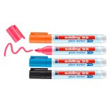 En_pochette 4 marqueurs eff edding e95