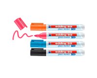 Rotulador borrable Edding E95 punta de bolígrafo 1,5 a 3 mm - Estuche de 4