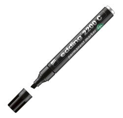 Permanent marker Edding 2200C chisel tip from 1 to 5 mm black