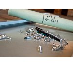 Marqueur permanent Edding 2200C pointe biseautée de 1 à 5 mm noir