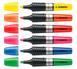 Surligneur Stabilo Luminator couleurs assorties - Etui de 6