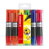Surligneur Stabilo Luminator couleurs assorties - Etui de 6
