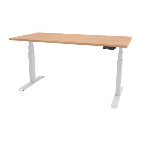 Sitz-Steh-Schreibtisch Omega elektrisch höhenverstellbar