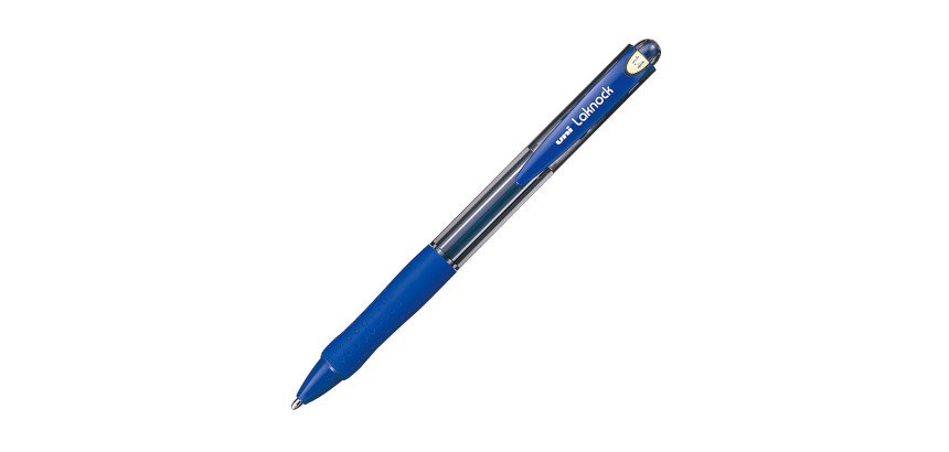 Ballpoint pen Uni Ball Laknock retractable  1.4 mm tip
