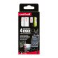Rotulador permanente de tiza borrable Uni-Ball Chalk punta de lanza 0,9 a 1,3 mm colores surtidos - Paquete de 4