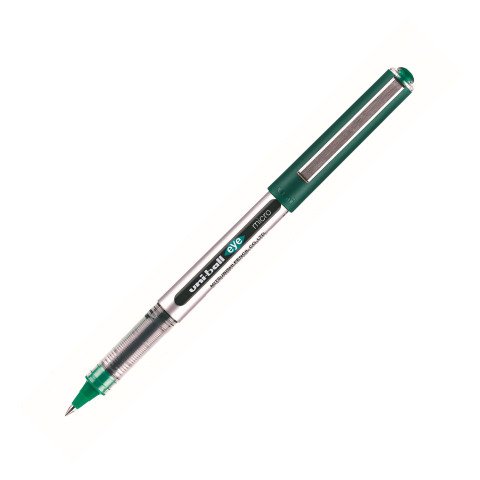 Rotulador uni-ball roller ub-150 micro eye verde 0,5 mm unidad