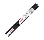 Marqueur craie effaçable Uni-Ball Chalk pointe ogive 0,9 à 1,3 mm couleurs assorties - Pochette de 4