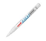 Marqueur permanent Uni Ball Paint Marker pointe ogive 0,8 à 1,2 mm blanc