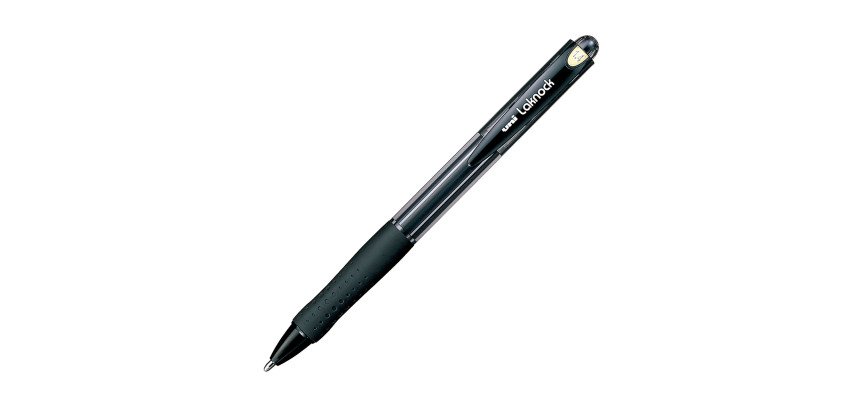 Stylo bille Uni Ball Laknock rétractable pointe 1,4 mm