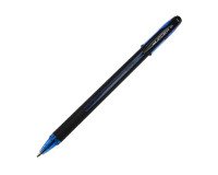 Stylo roller Uni Ball Jet Stream 101 encre bleue à capuchon point 1 mm