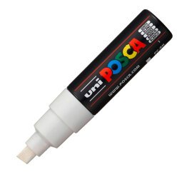 Marker Posca PC8K schuine punt 8 mm