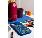 Rotulador permanente Uni-Ball Posca PC3M punta de lanza 0,9 a 1,3 mm colores surtidos - Estuche de 8