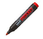 Marqueur permanent Uni Ball Prockey  pointe ogive 1,8 à 2,2 mm couleurs assorties - Pochette de 8