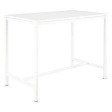 High table Swap L 140 x H 110 x D 80 cm top in white