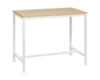 High table Swap L 140 x H 110 x D 80 cm top in light oak