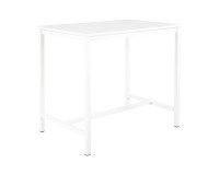 High table Swap L 120 x H 110 x D 80 cm top in white