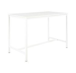 High table Swap L 160 x H 110 x D 80 cm top in white