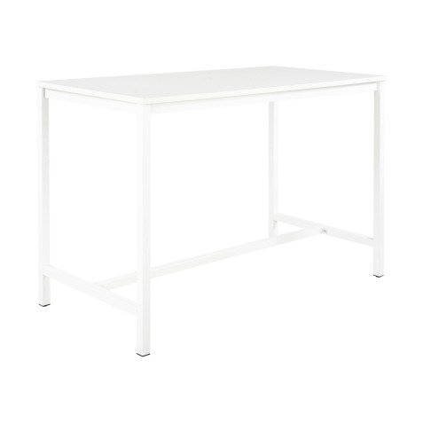 High table Swap L 160 x H 110 x D 80 cm top in white