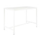 High table Swap L 160 x H 110 x D 80 cm top in white