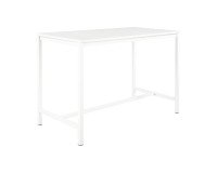 High table Swap L 160 x H 110 x D 80 cm top in white
