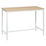 Hoge tafel Swap L 160 x H 110 x D 80 cm blad lichte eik