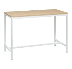 Hoge tafel Swap L 160 x H 110 x D 80 cm blad lichte eik