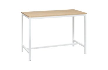 High table Swap L 160 x H 110 x D 80 cm top in light oak