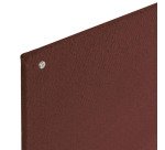 Tableau en feutre, 900 x 600 mm, bordeaux
