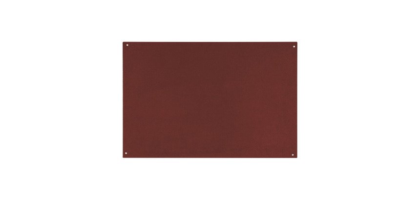 Tableau d'affichage en feutre bordeaux de Bi-Office, sans cadre, 90 x 60 cm