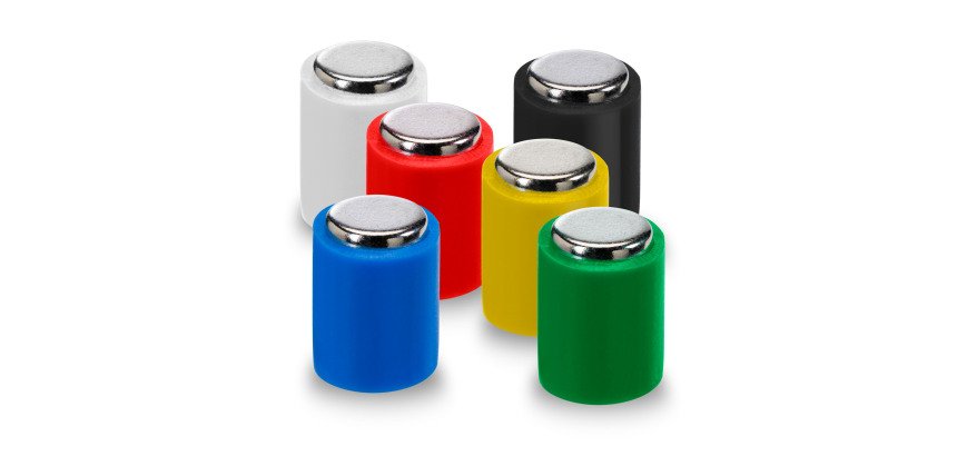 Plots magnétiques Néodyme Ø 6 mm assortis - Lot de 12